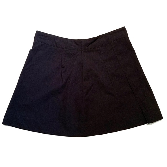 Reebok Black Athletic Skirt Golf Tennis Short Athletic Summer Pleated Zip Small - Picture 8 of 12